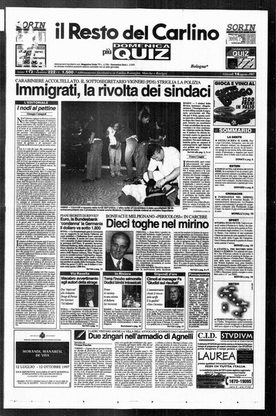 Il Resto del Carlino : giornale dell'Emilia